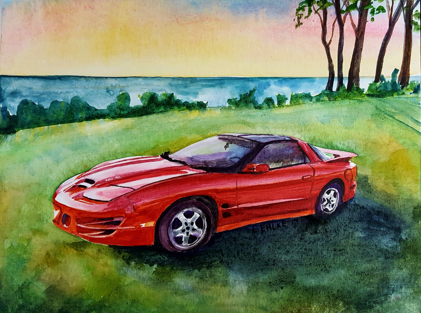 Custom Car Painting - 8x10