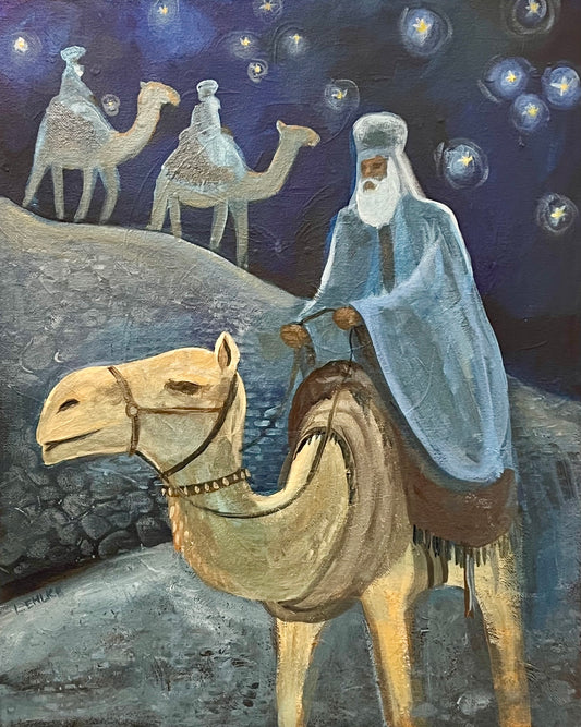 Follow the Star Original 16x20