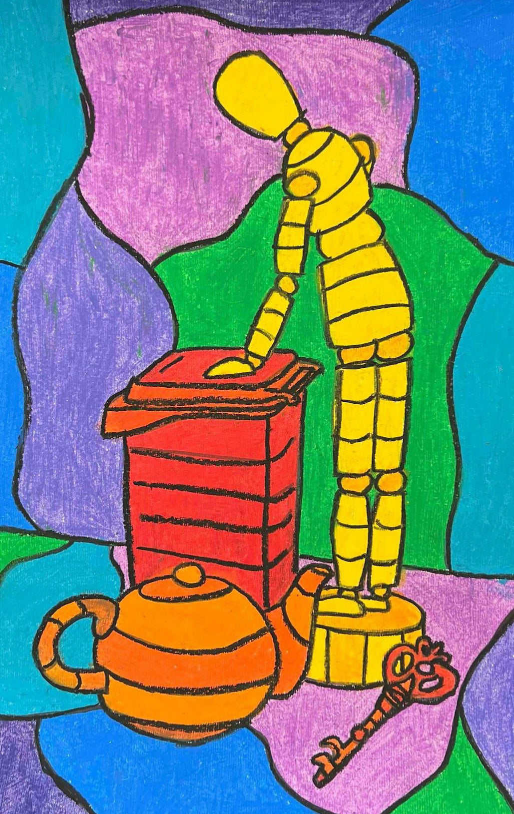 Contour Line Still Life Handout