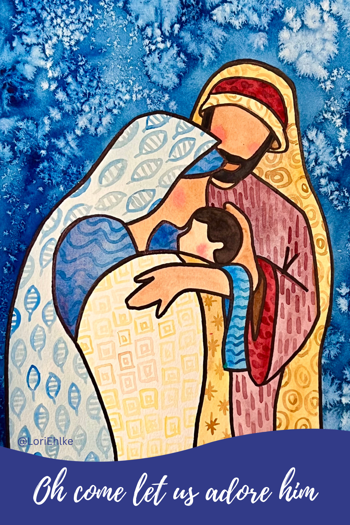 4x6 Christmas Postcards Set of 10