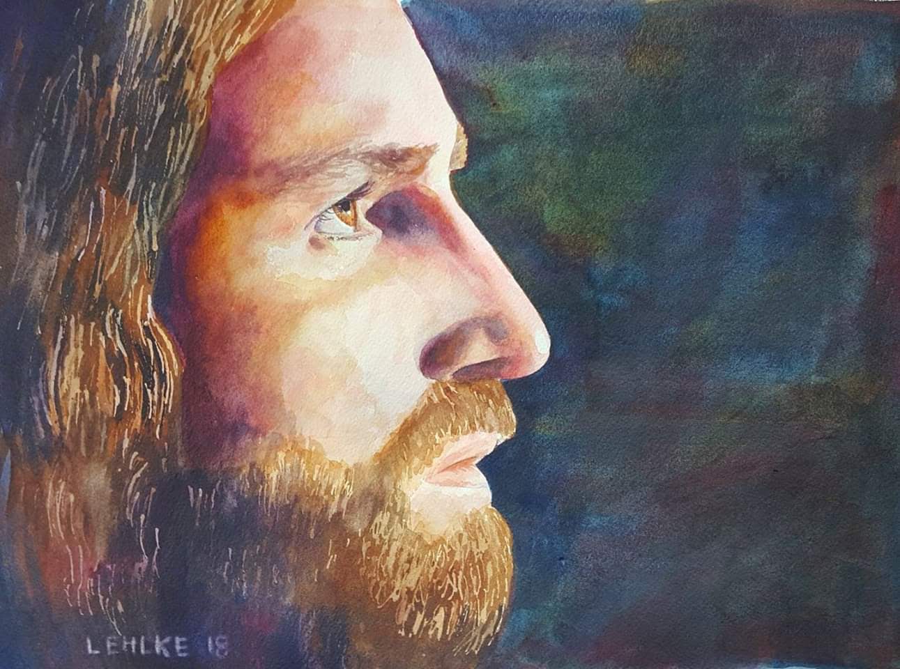 Jesus - 11" X 14" Print