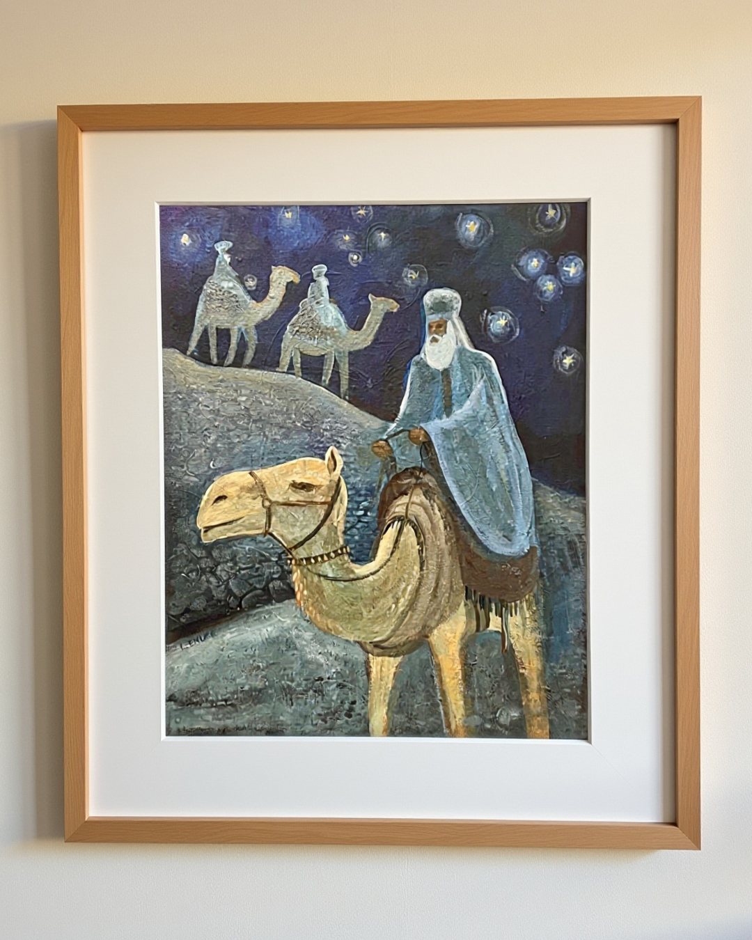 Follow the Star Original 16x20