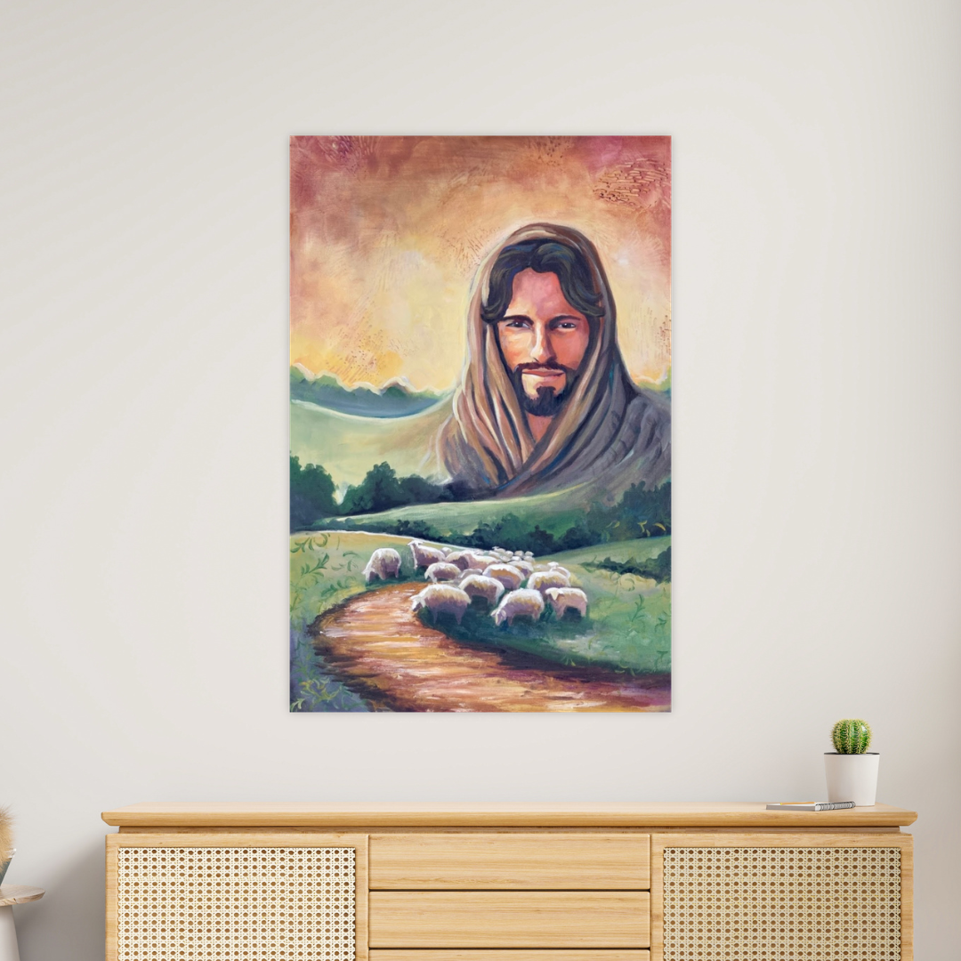 Good Shepherd - Acrylic Original - 24x36