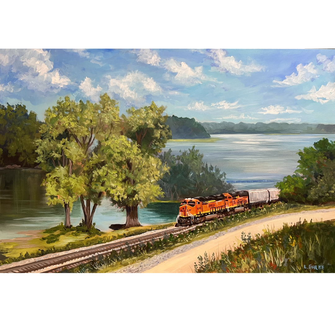 Great River Landing - Acrylic Print