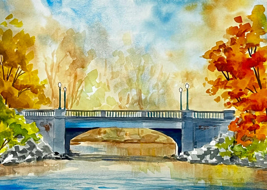 Bridge - 11" X 14" Print