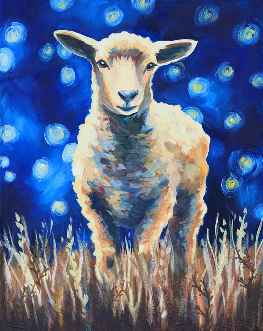 Lamb Original Acrylic 16x20