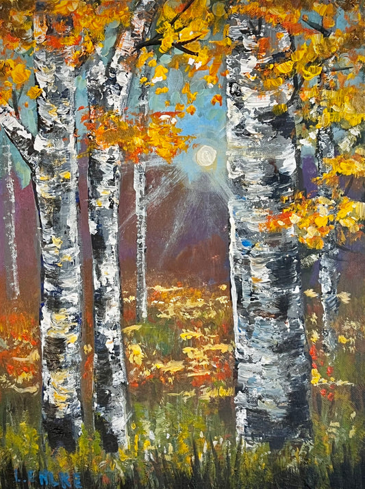 Autumn Glow - Original 12x18 Acrylic