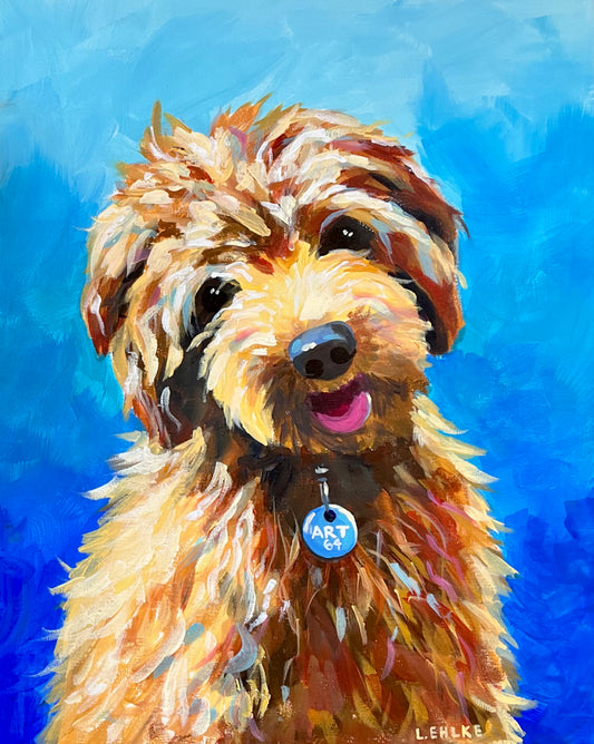 Goldendoodle - 11" X 14" Print