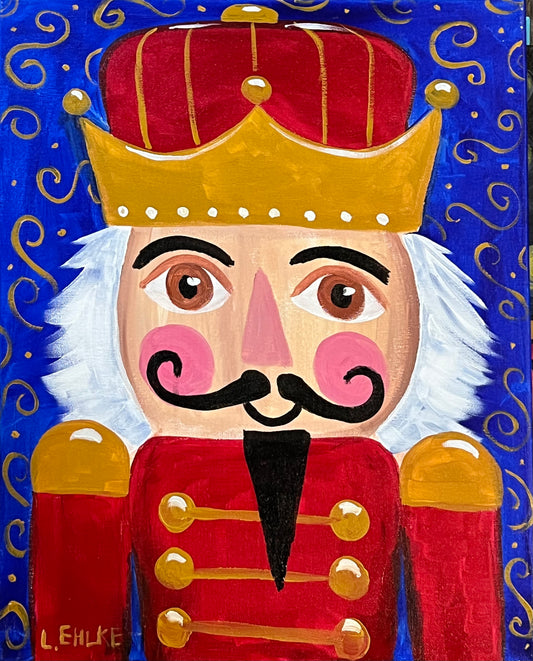 Nutcracker on Canvas 16" X 20"