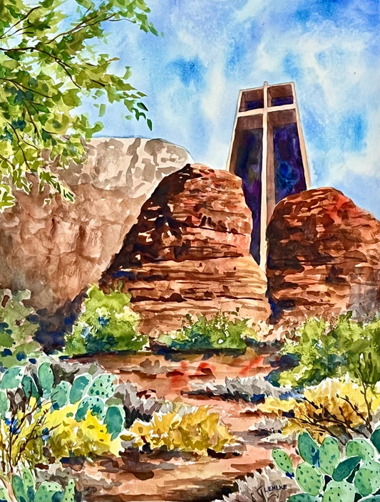 Church on the Rocks Print 11 x 14