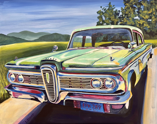 Old Car - Acrylic Print