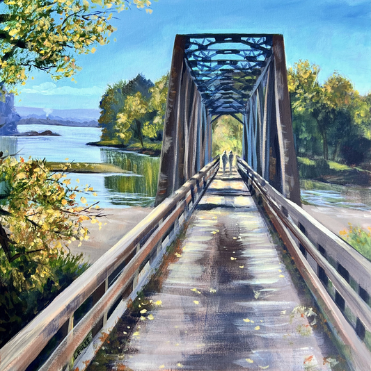 Lytles Bridge View - Acrylic Print