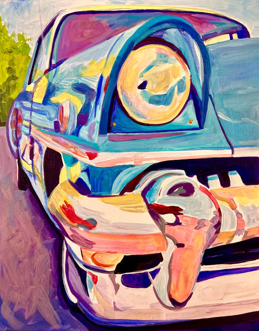 Old Car Close Up