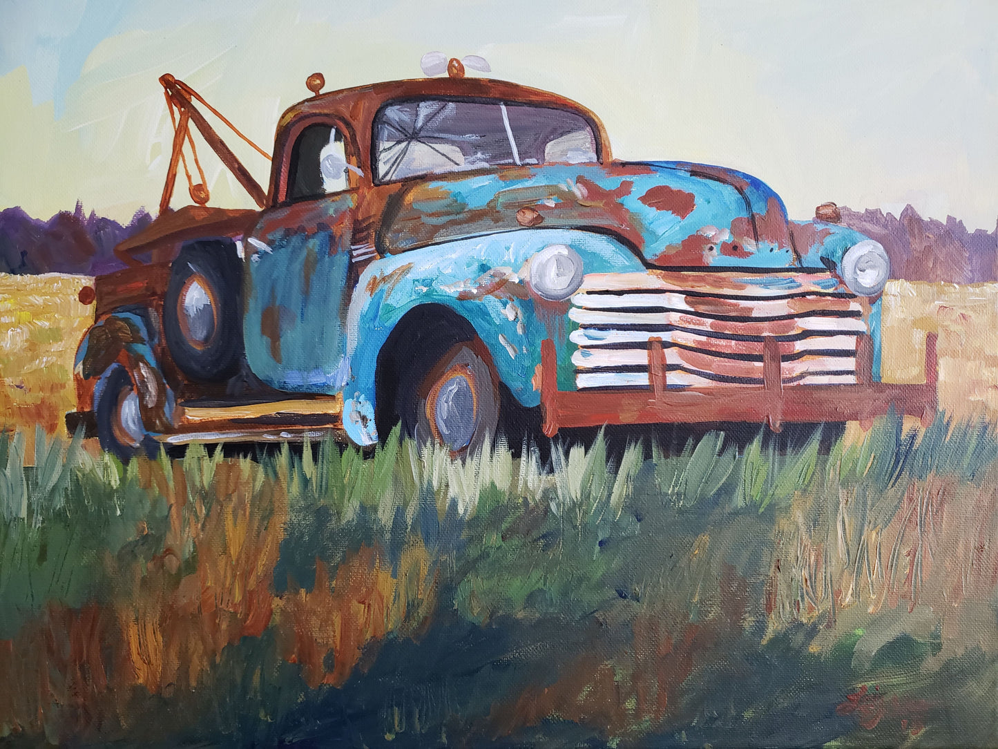 Old Truck - 11" X 14" Print