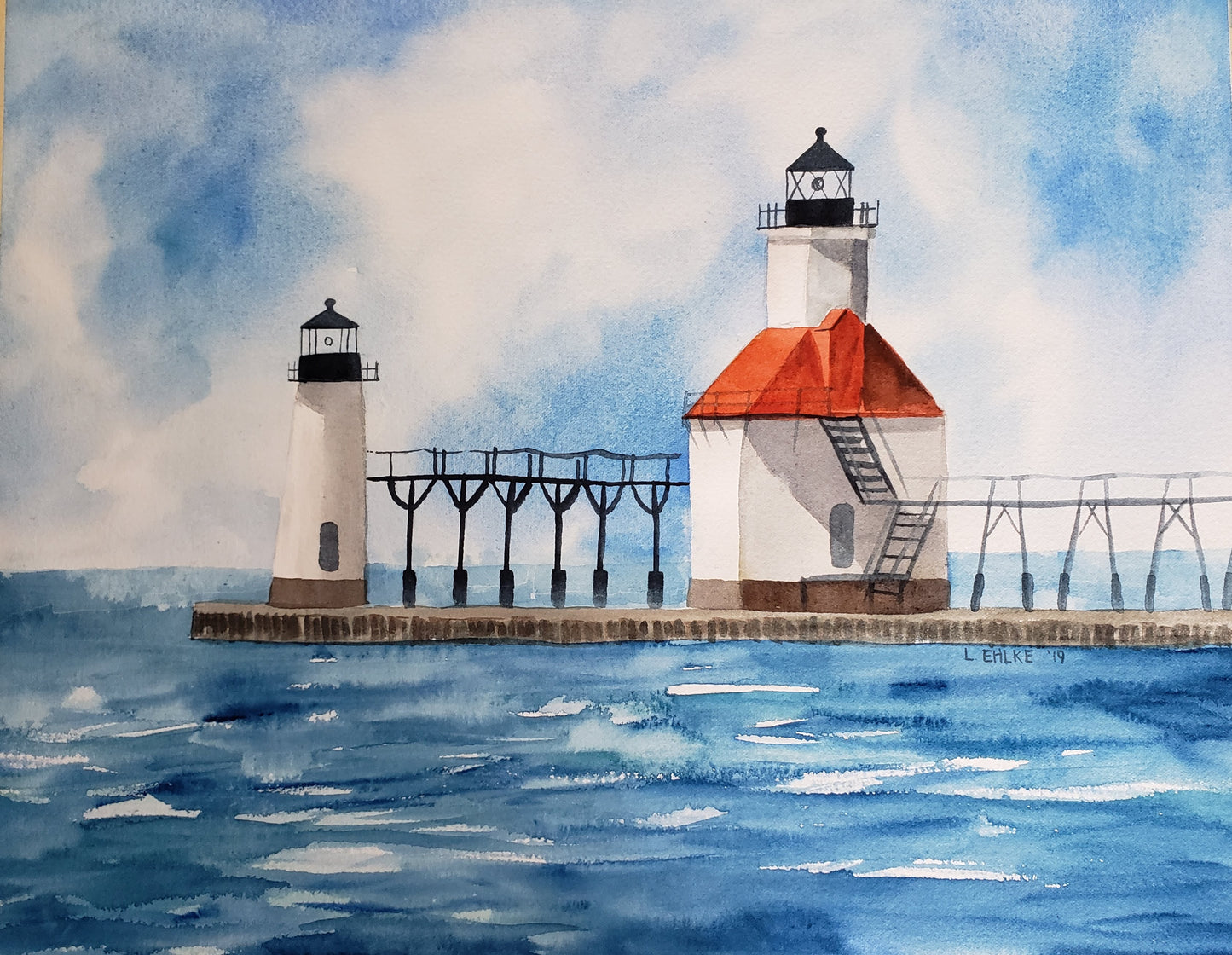 Lighthouse - 11" X 14" Print