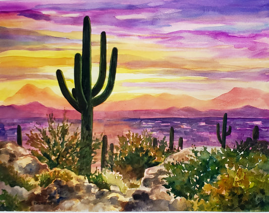 Arizona Vibes - 11" X 14" Print