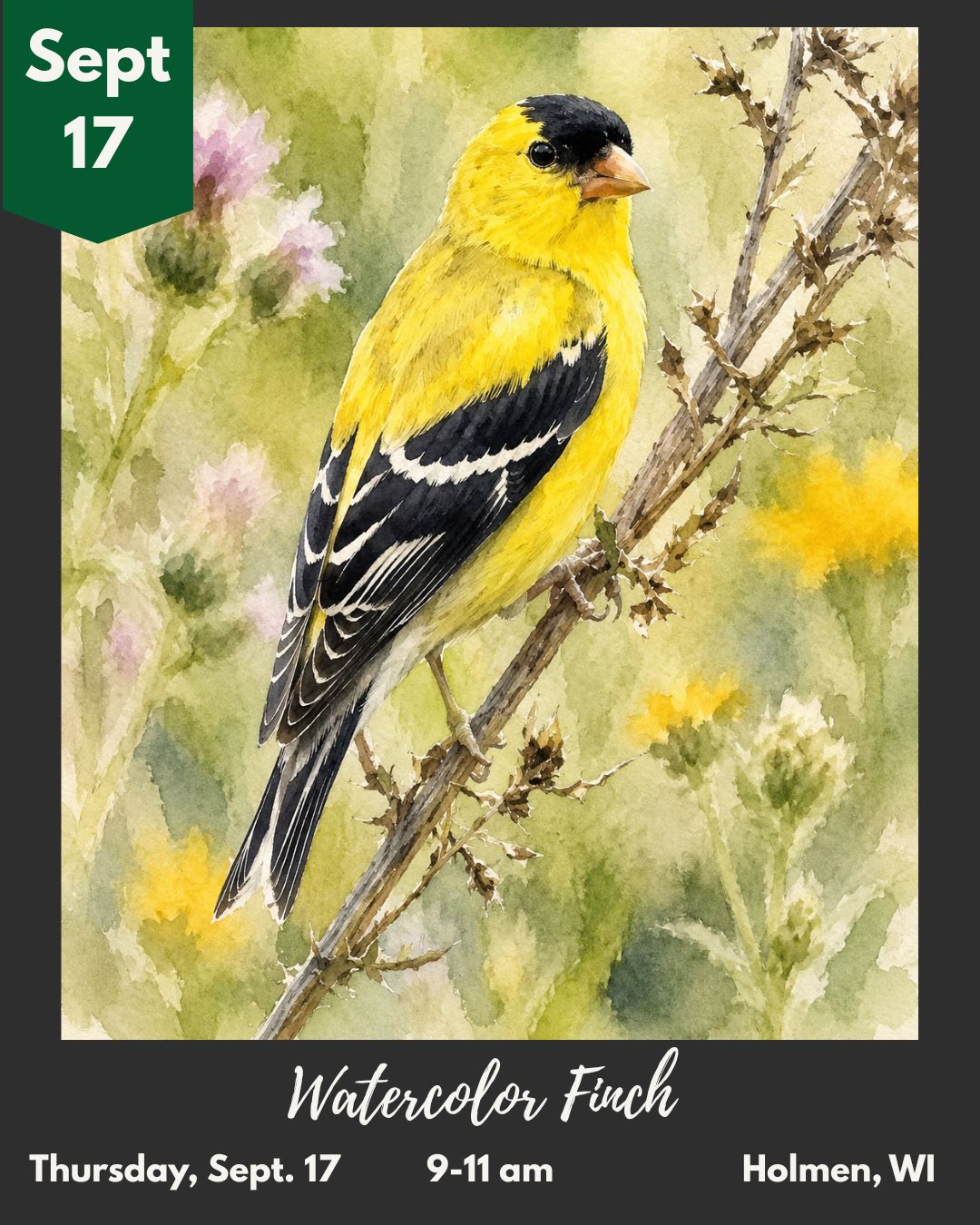 Finch Painting Class