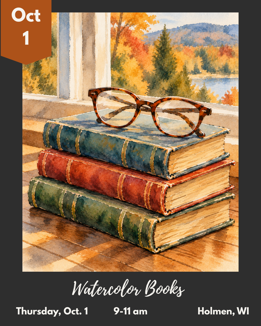 Watercolor Books Painting Class