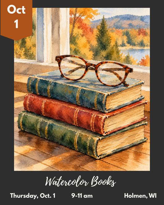 Watercolor Books Painting Class