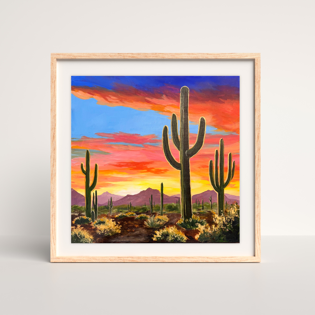 AZ Sunset - Acrylic Print
