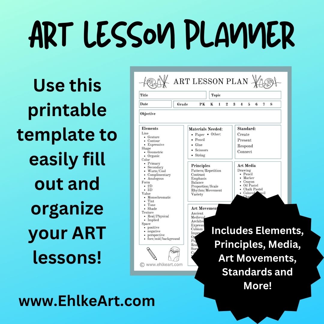 Art Lesson Planner