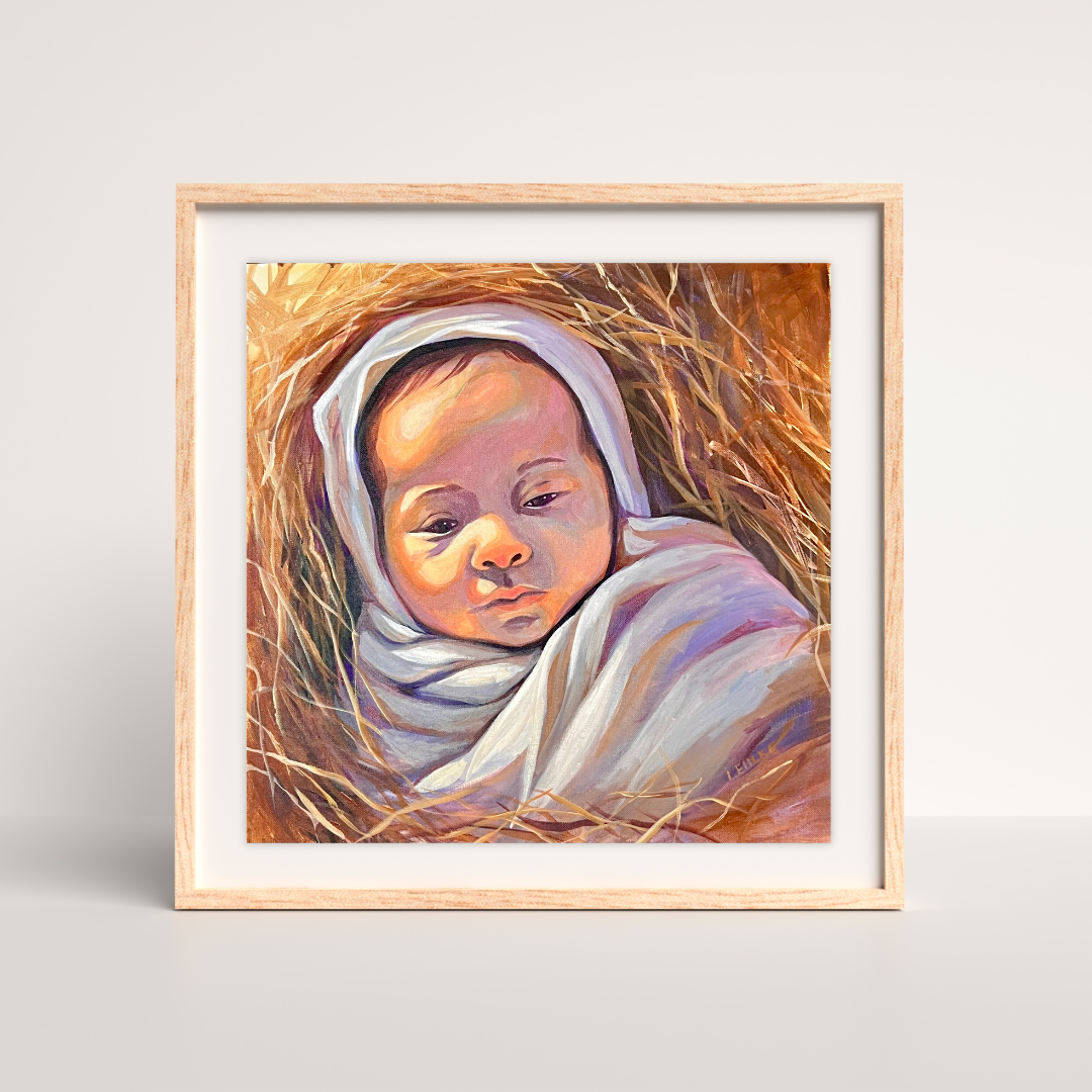 Baby Jesus - Acrylic Print