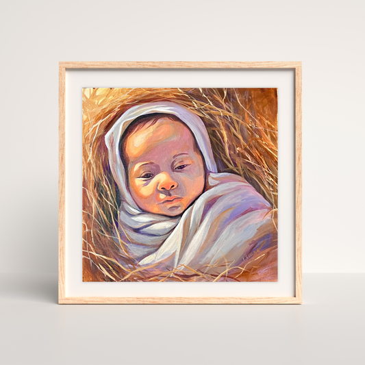 Baby Jesus - Acrylic Print