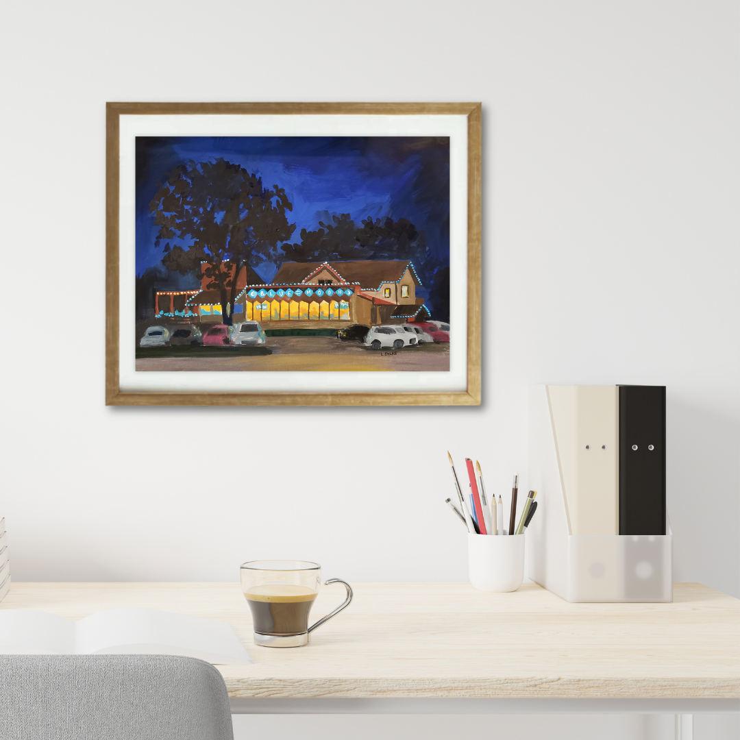 Blue Moon - Acrylic Print