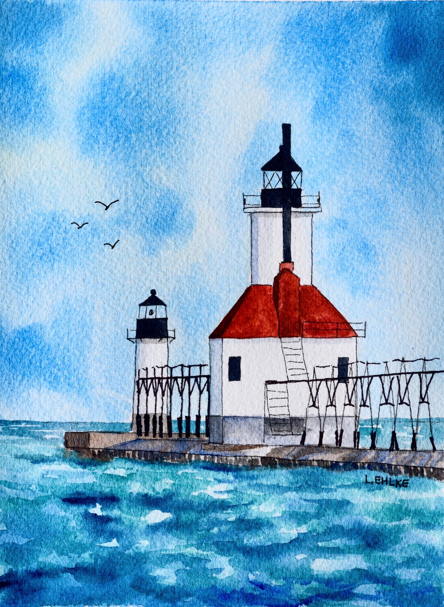 St. Joseph Lighthouse - 11" X 14" Print
