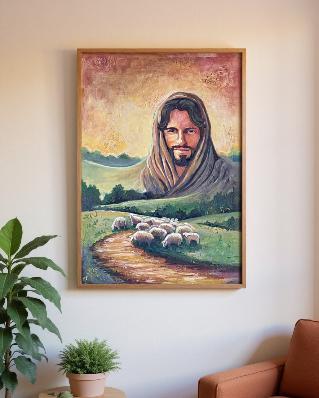 Good Shepherd Original Acrylic- 24x36