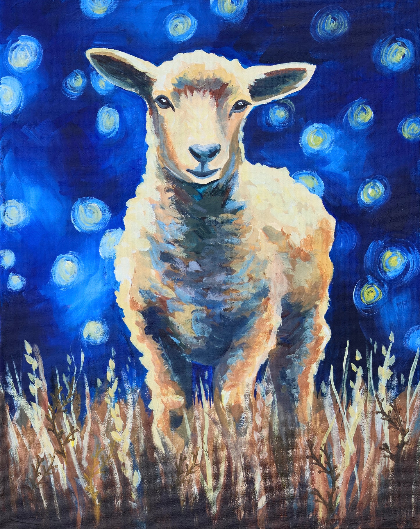 Lamb Original Acrylic 16x20