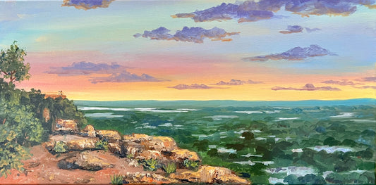 Sunset Over the Horizon 12x24