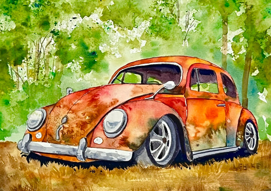 Custom Car Painting - 8x10