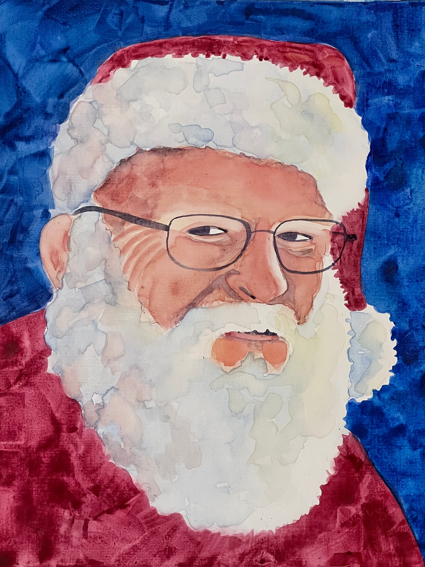 Santa Claus on Paper 11" X 14"