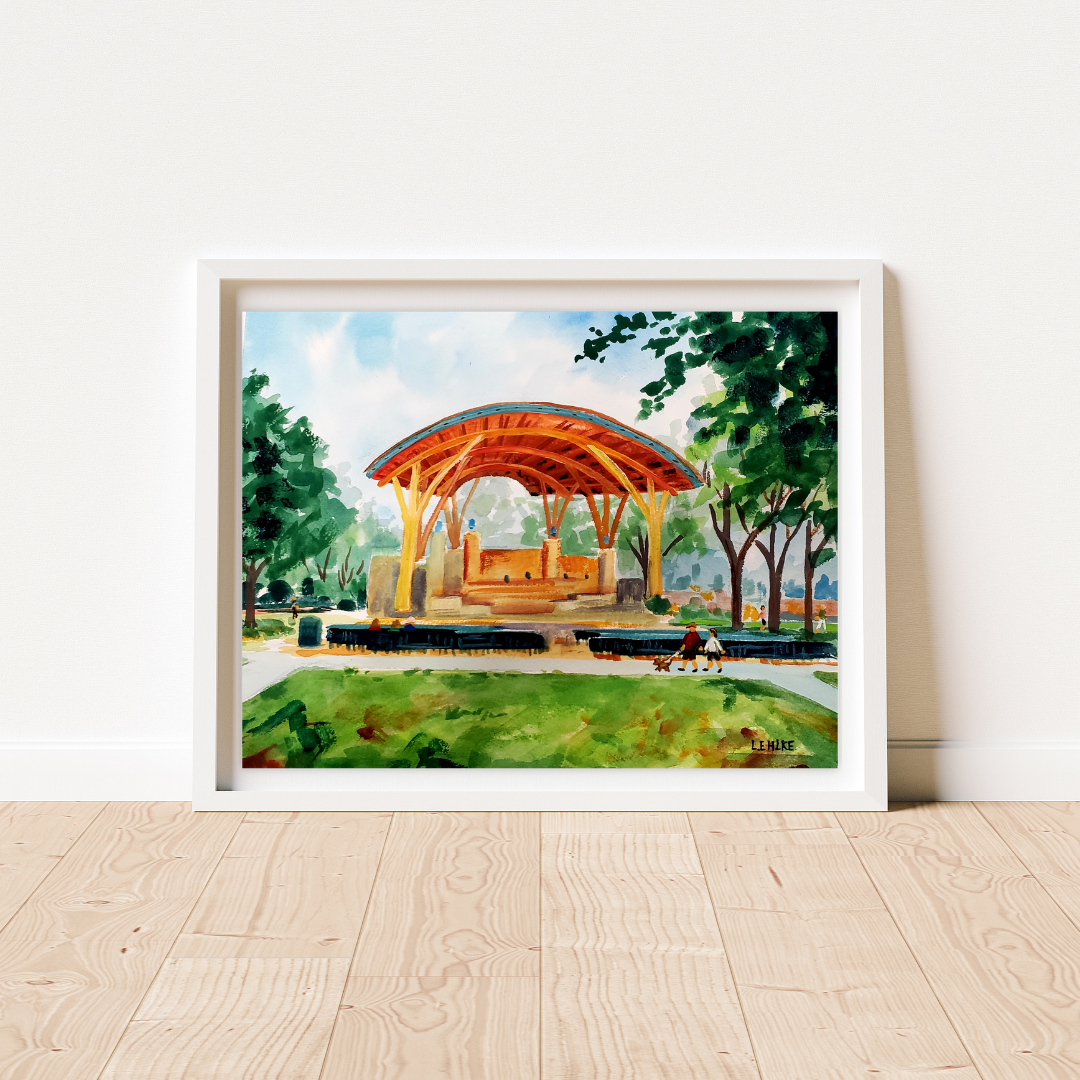 La Crosse Band Shell - Acrylic Print