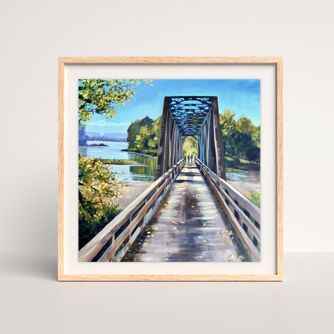 Lytles Bridge Acrylic - Acrylic Print