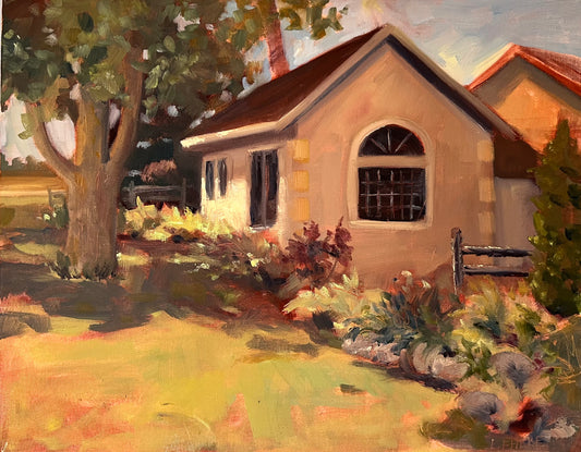 House on Canvas (Oil) 16" X 20"