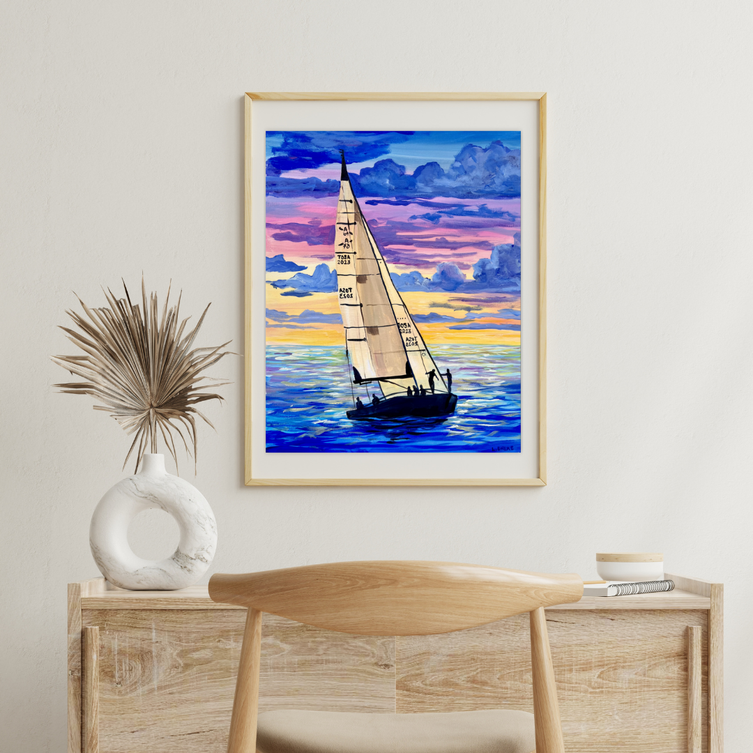 Sailing - Acrylic Print