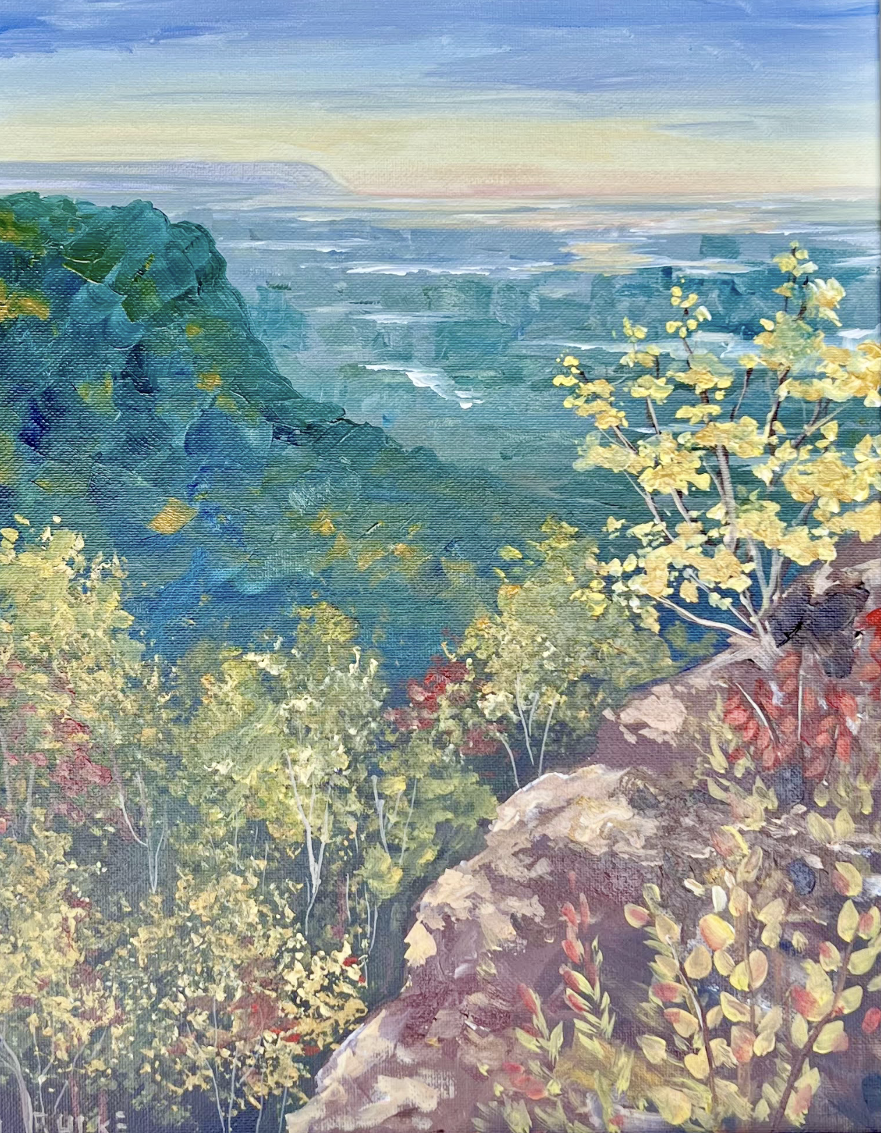 Grandad's View - Acrylic Print