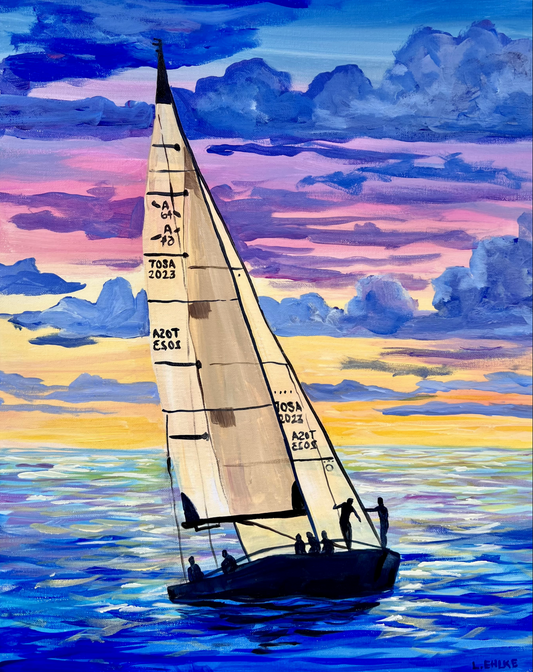 Sailing - Acrylic Print