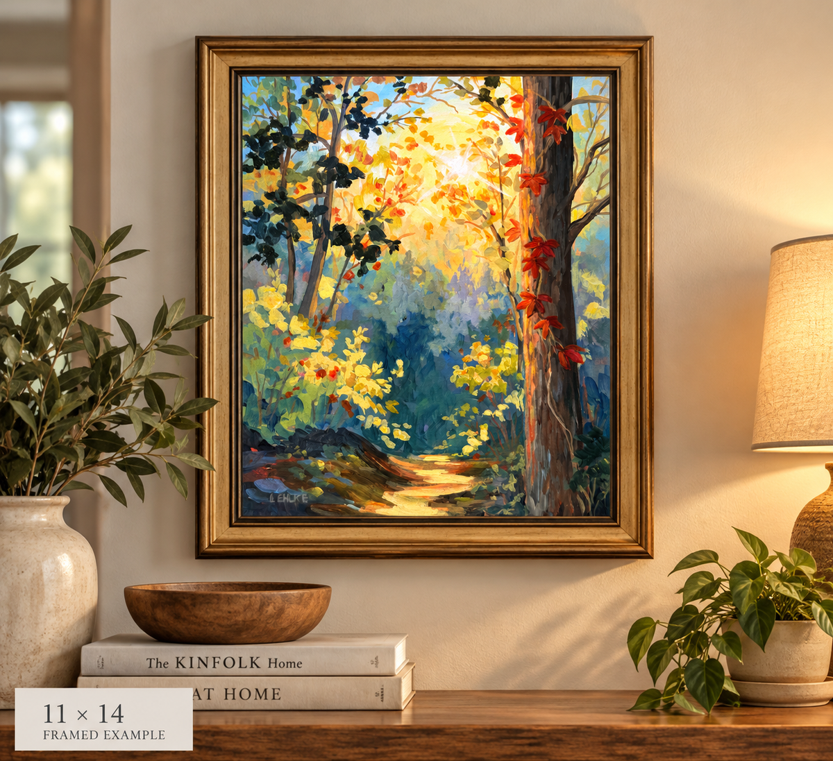 Forest Light - Acrylic Print